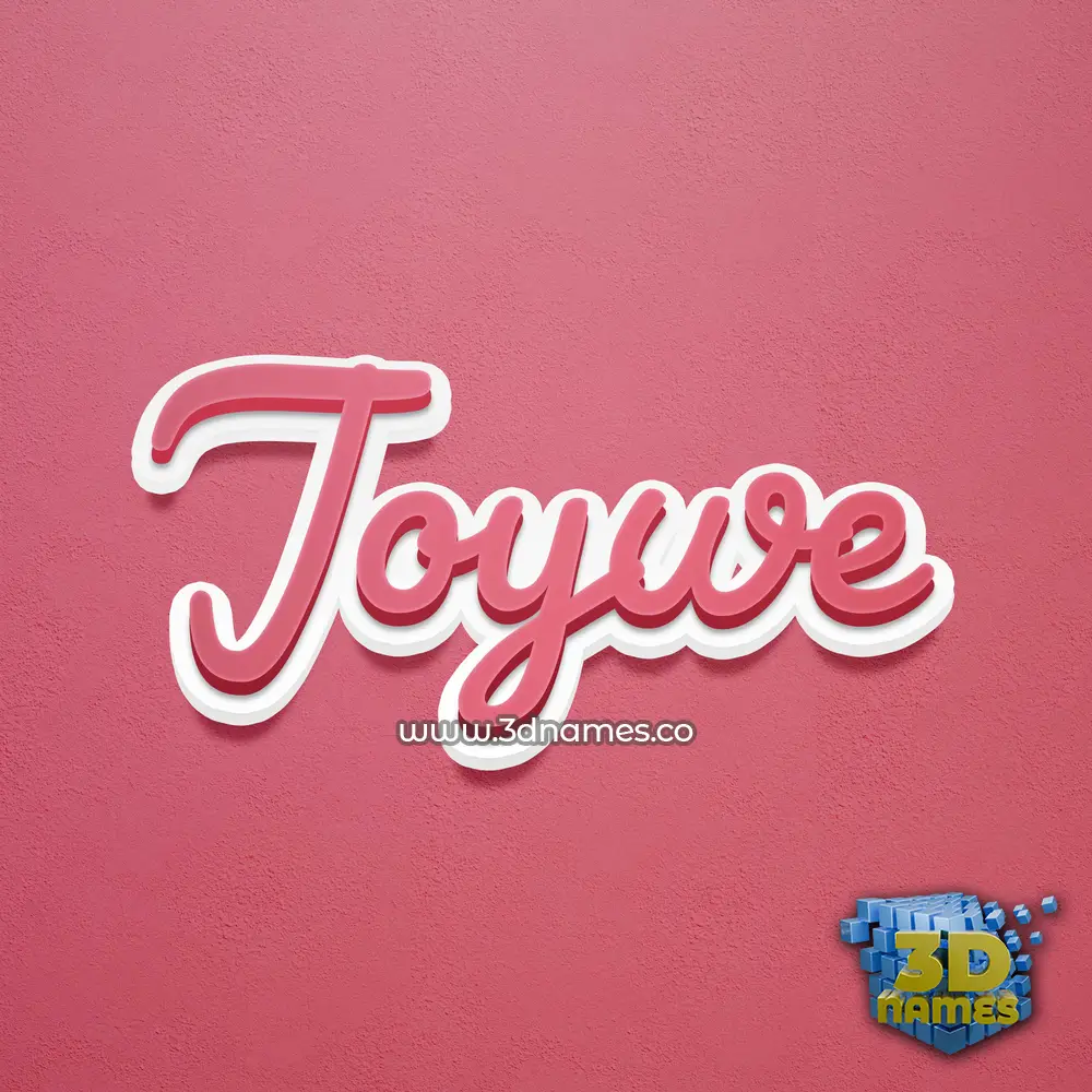 joywe in Red Scribble style - 3D name wallpaper joywe in Red Scribble style - 3D name wallpaper