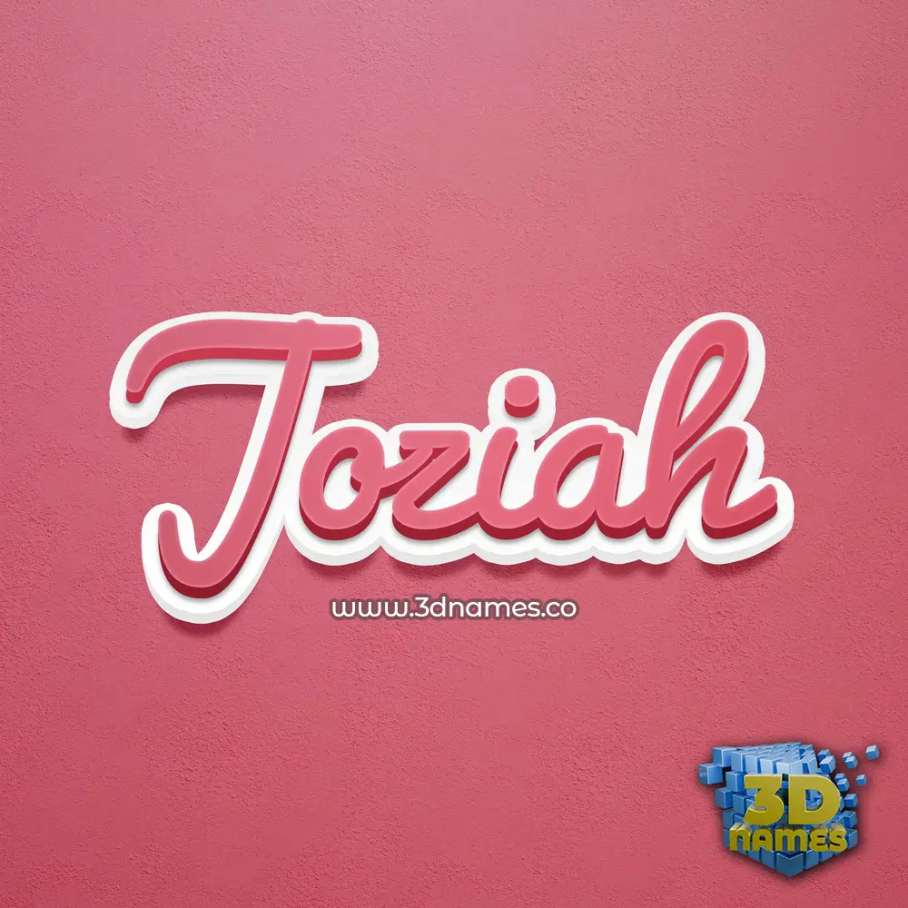 joziah in Red Scribble style - 3D name wallpaper joziah in Red Scribble style - 3D name wallpaper