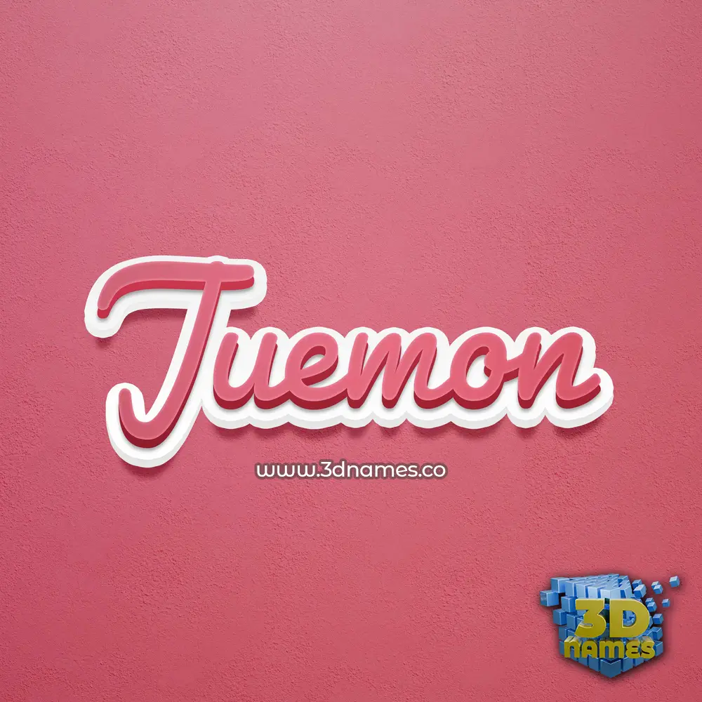 juemon in Red Scribble style - 3D name wallpaper juemon in Red Scribble style - 3D name wallpaper