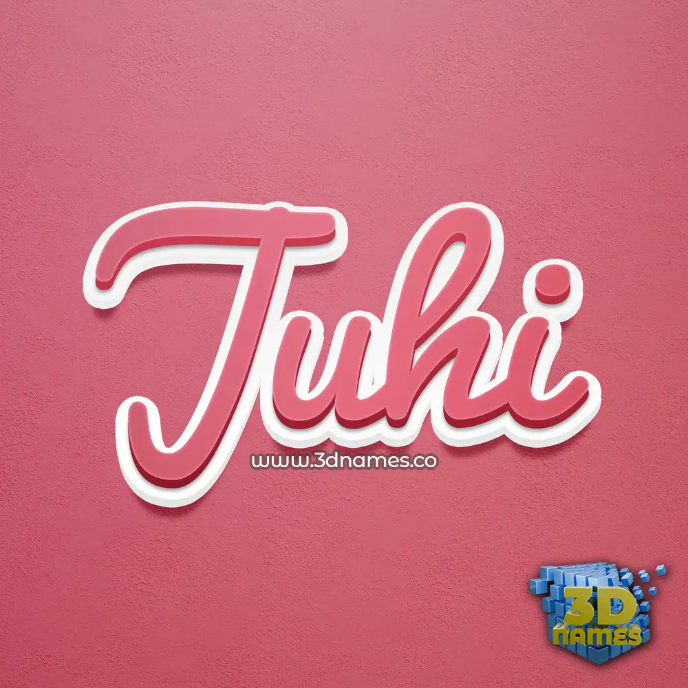 juhi in Red Scribble style - 3D name wallpaper juhi in Red Scribble style - 3D name wallpaper