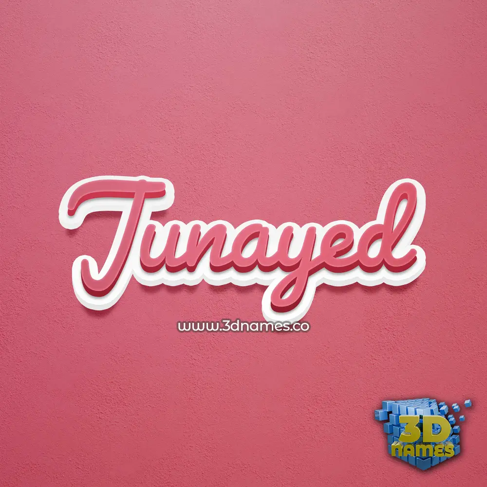 junayed in Red Scribble style - 3D name wallpaper junayed in Red Scribble style - 3D name wallpaper