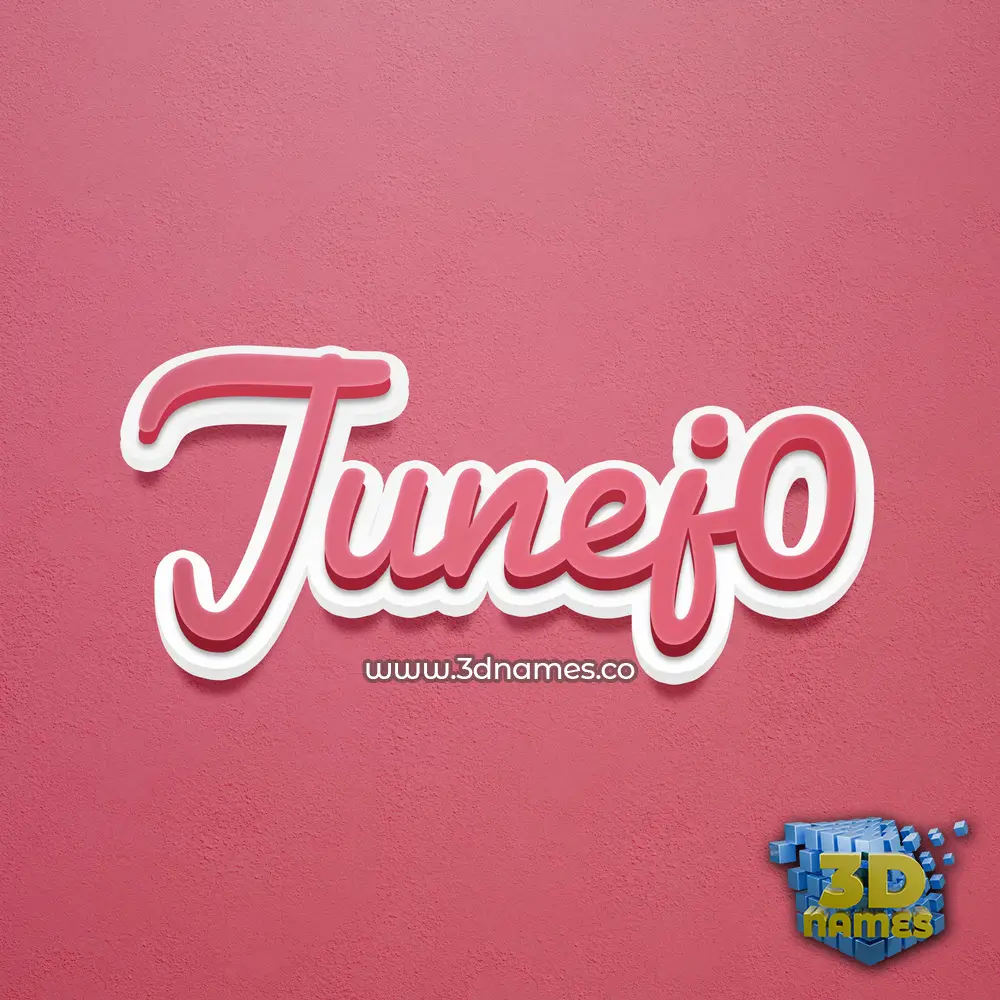 junej0 in Red Scribble style - 3D name wallpaper junej0 in Red Scribble style - 3D name wallpaper