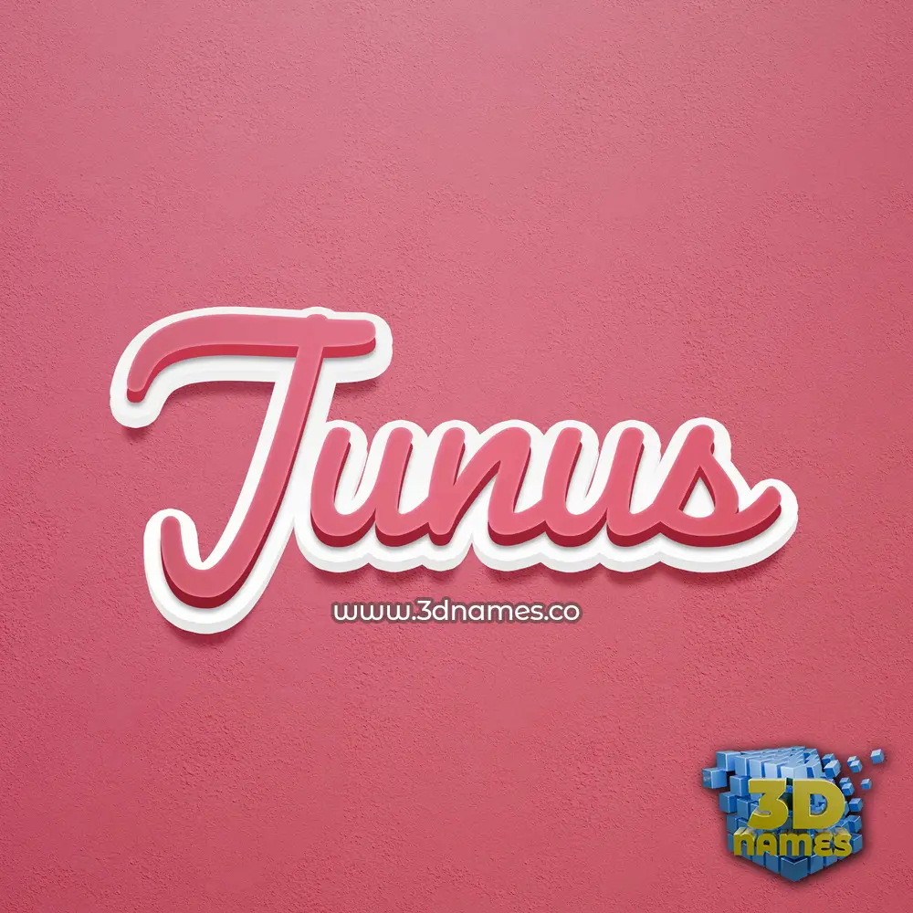 junus in Red Scribble style - 3D name wallpaper junus in Red Scribble style - 3D name wallpaper