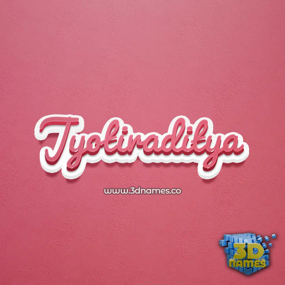 jyotiraditya in Red Scribble style - 3D name wallpaper jyotiraditya in Red Scribble style - 3D name wallpaper