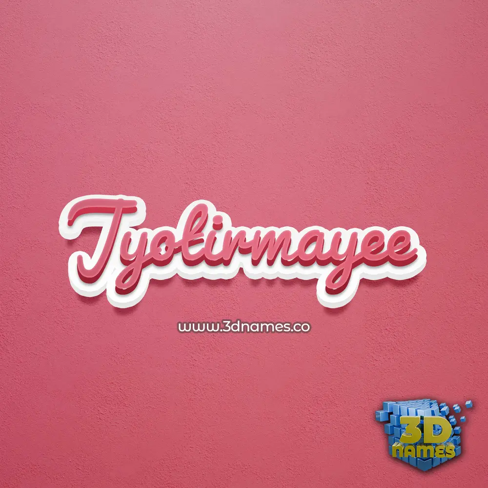 jyotirmayee in Red Scribble style - 3D name wallpaper jyotirmayee in Red Scribble style - 3D name wallpaper