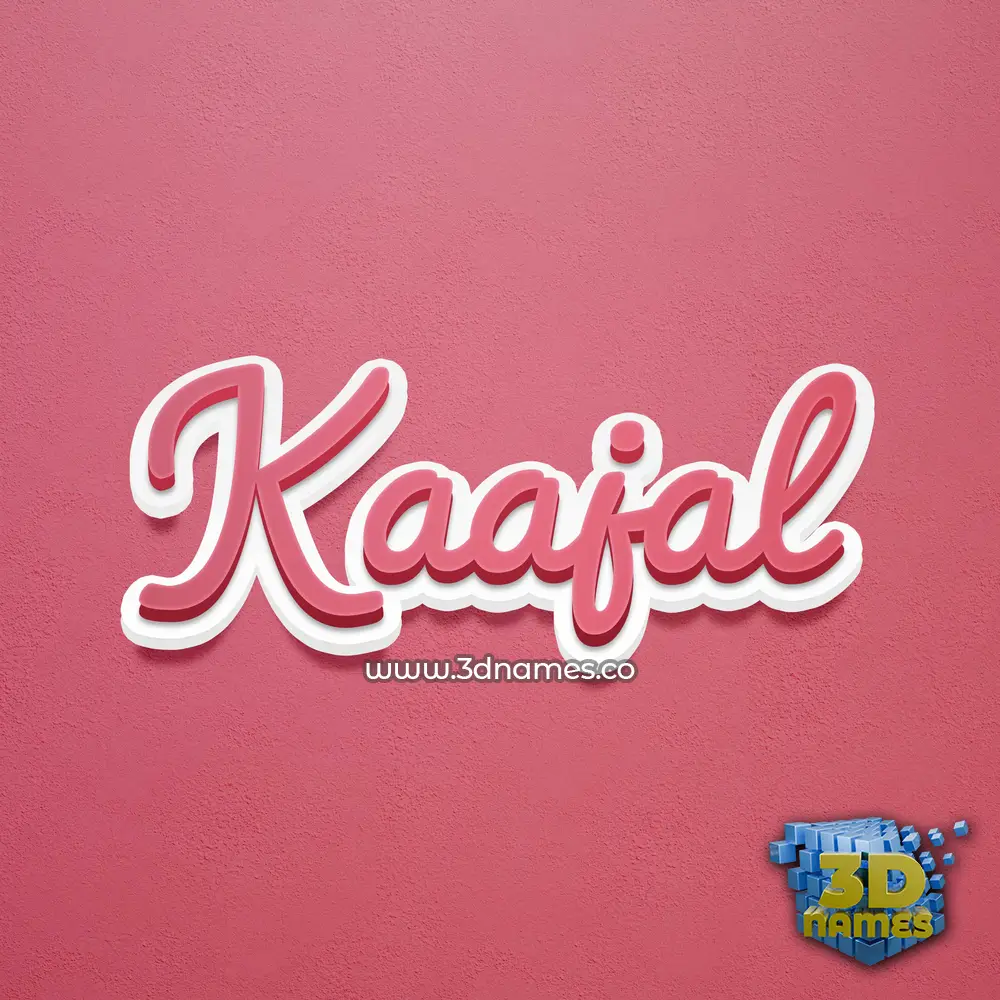 kaajal in Red Scribble style - 3D name wallpaper kaajal in Red Scribble style - 3D name wallpaper