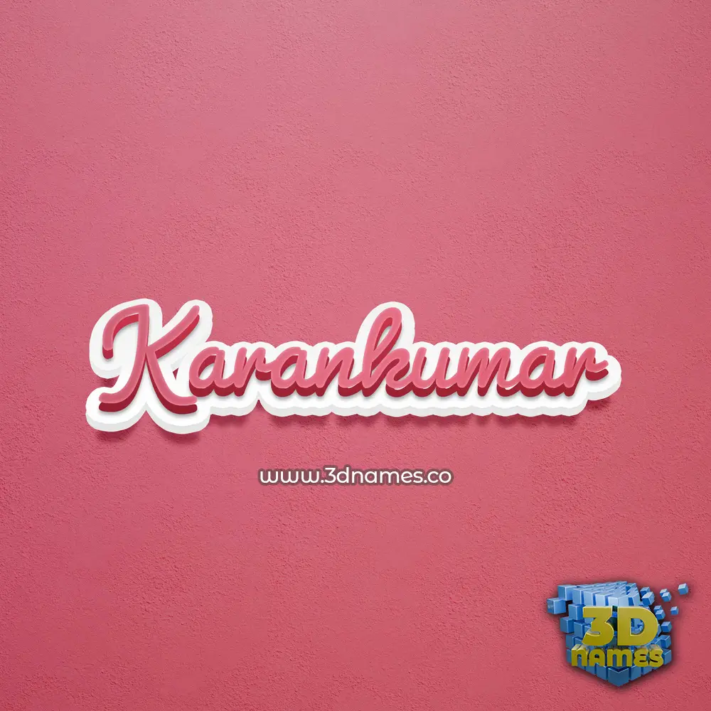 karankumar in Red Scribble style - 3D name wallpaper karankumar in Red Scribble style - 3D name wallpaper