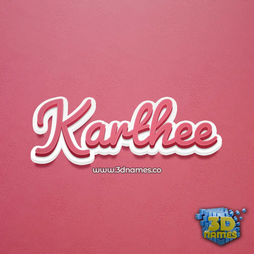 karthee in Red Scribble style - 3D name wallpaper karthee in Red Scribble style - 3D name wallpaper