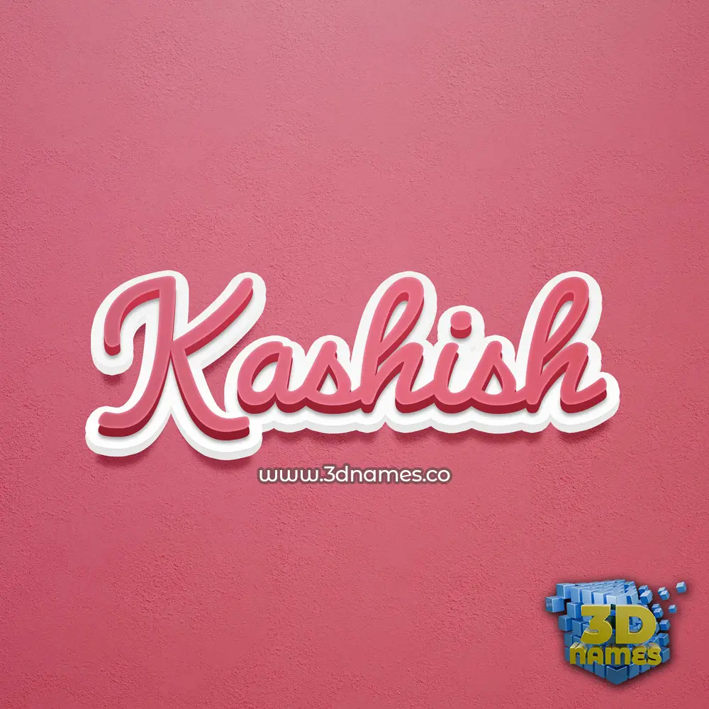 kashish in Red Scribble style - 3D name wallpaper kashish in Red Scribble style - 3D name wallpaper