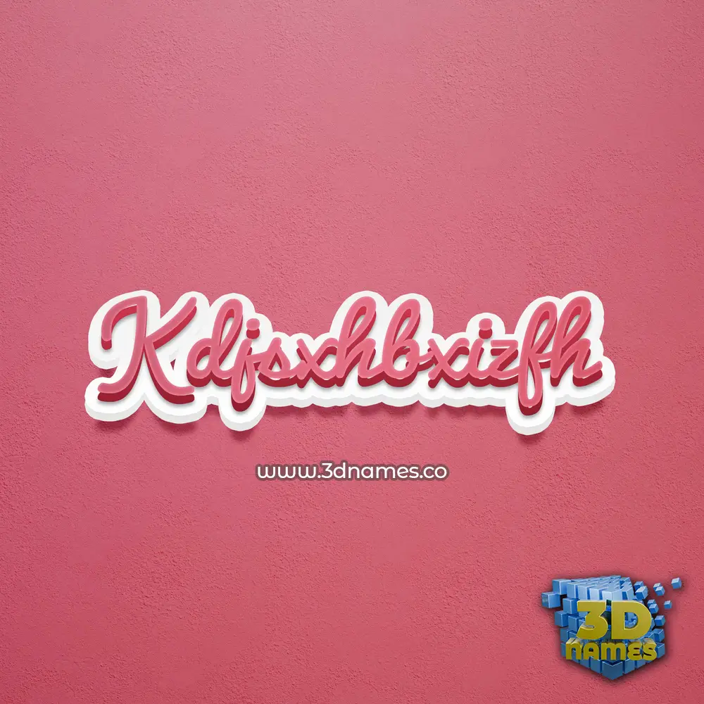 kdjsxhbxizfh in Red Scribble style - 3D name wallpaper kdjsxhbxizfh in Red Scribble style - 3D name wallpaper
