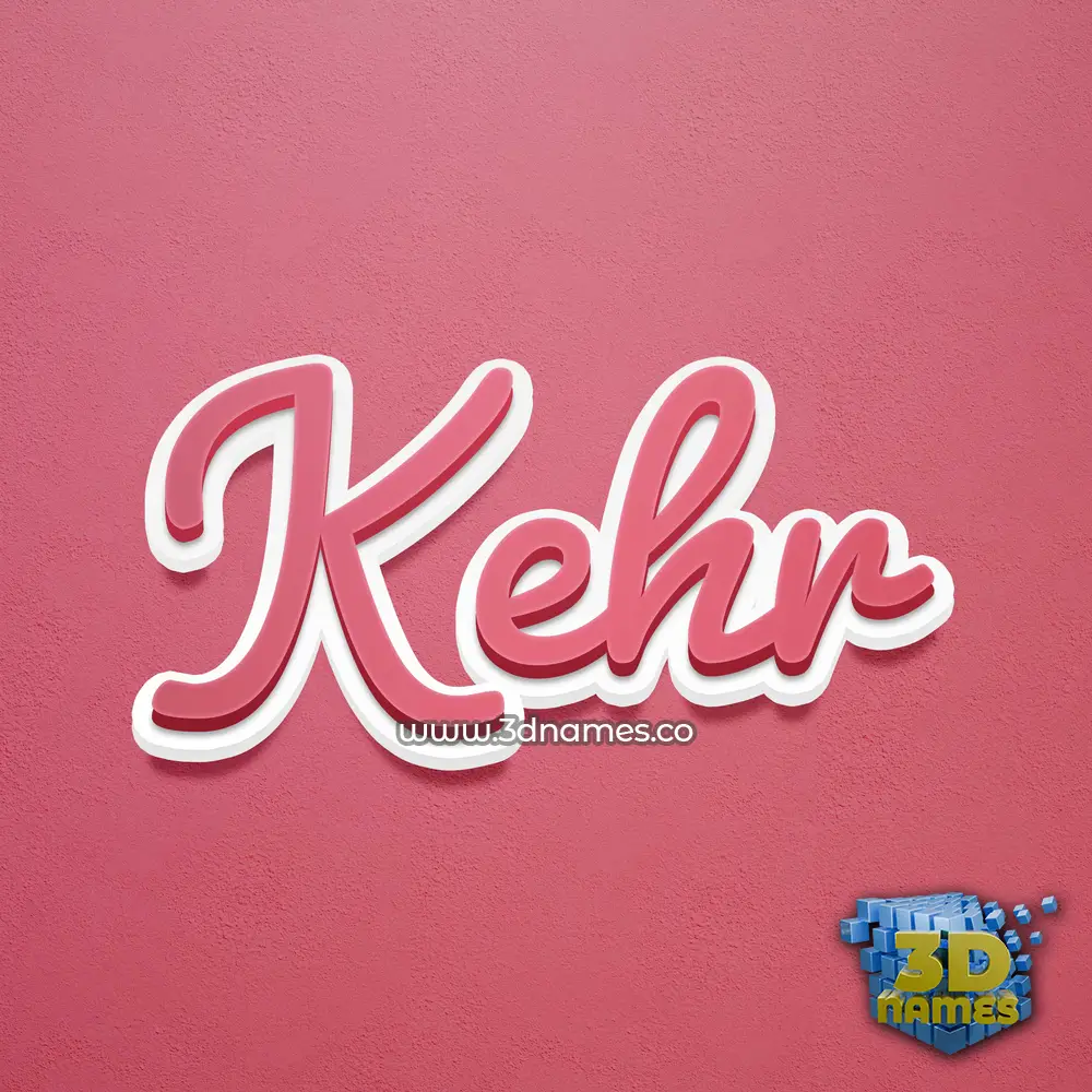 kehr in Red Scribble style - 3D name wallpaper kehr in Red Scribble style - 3D name wallpaper