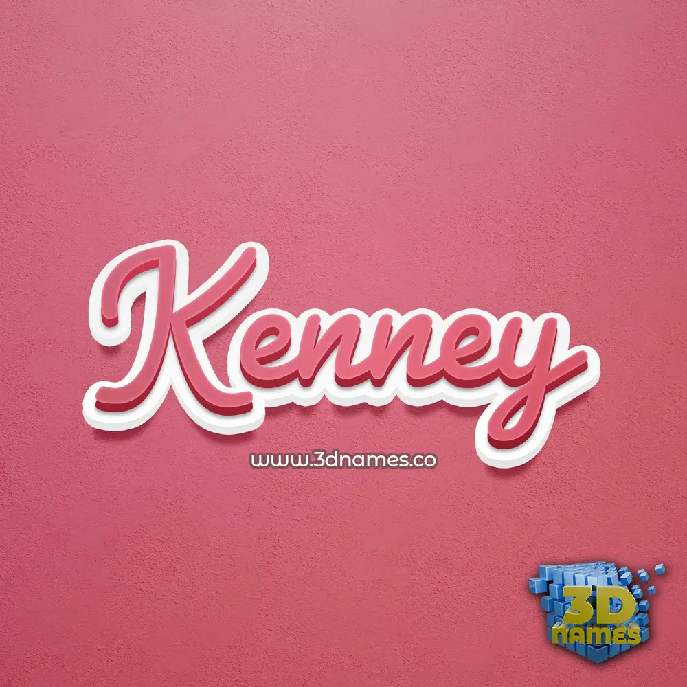 kenney in Red Scribble style - 3D name wallpaper kenney in Red Scribble style - 3D name wallpaper