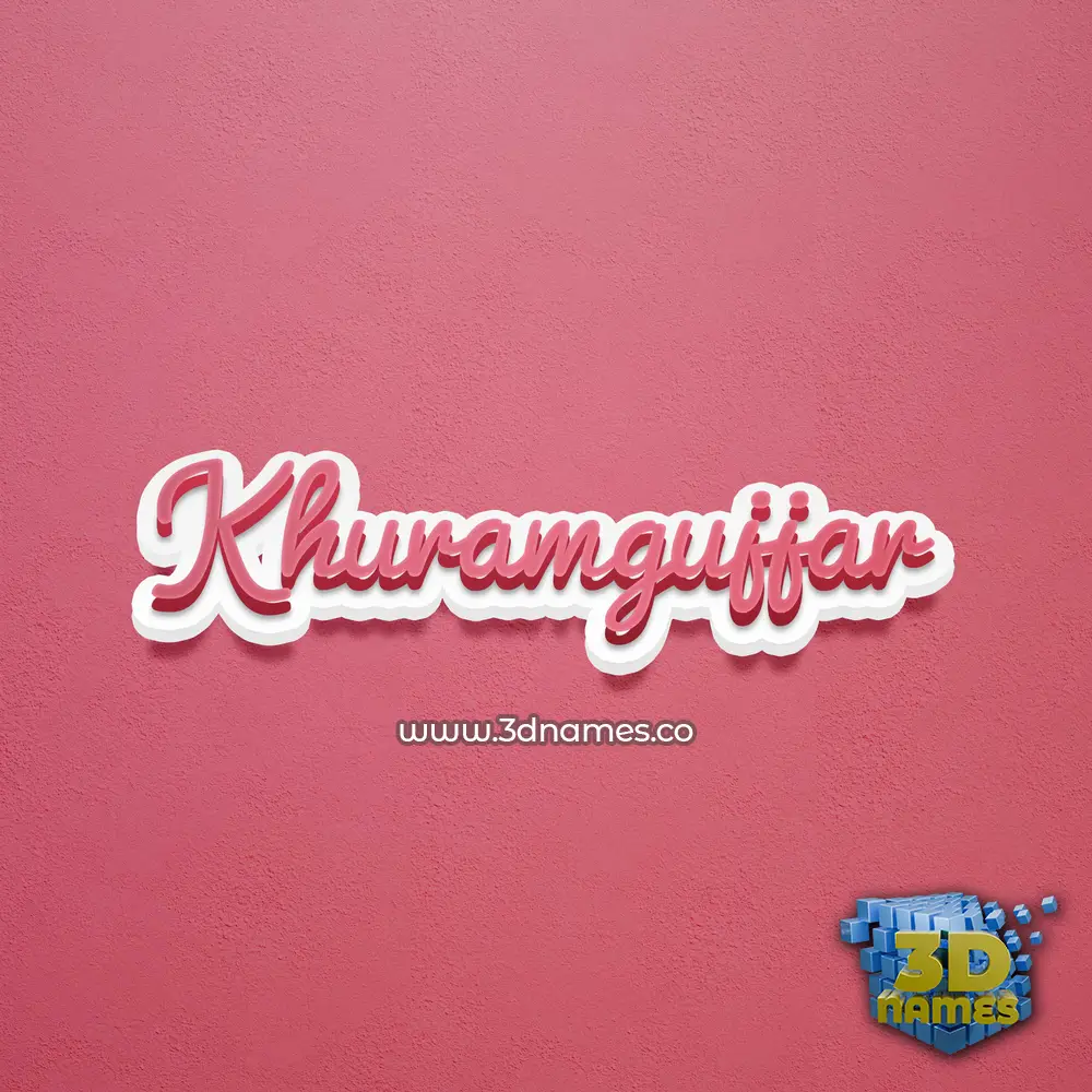 khuramgujjar in Red Scribble style - 3D name wallpaper khuramgujjar in Red Scribble style - 3D name wallpaper