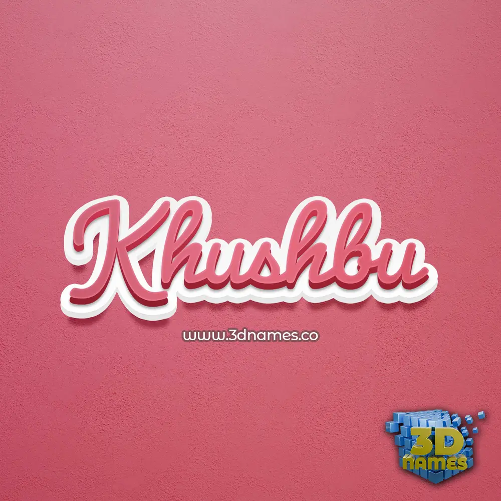 khushbu in Red Scribble style - 3D name wallpaper khushbu in Red Scribble style - 3D name wallpaper