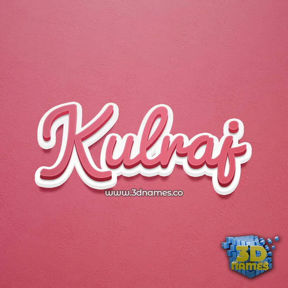 kulraj in Red Scribble style - 3D name wallpaper kulraj in Red Scribble style - 3D name wallpaper