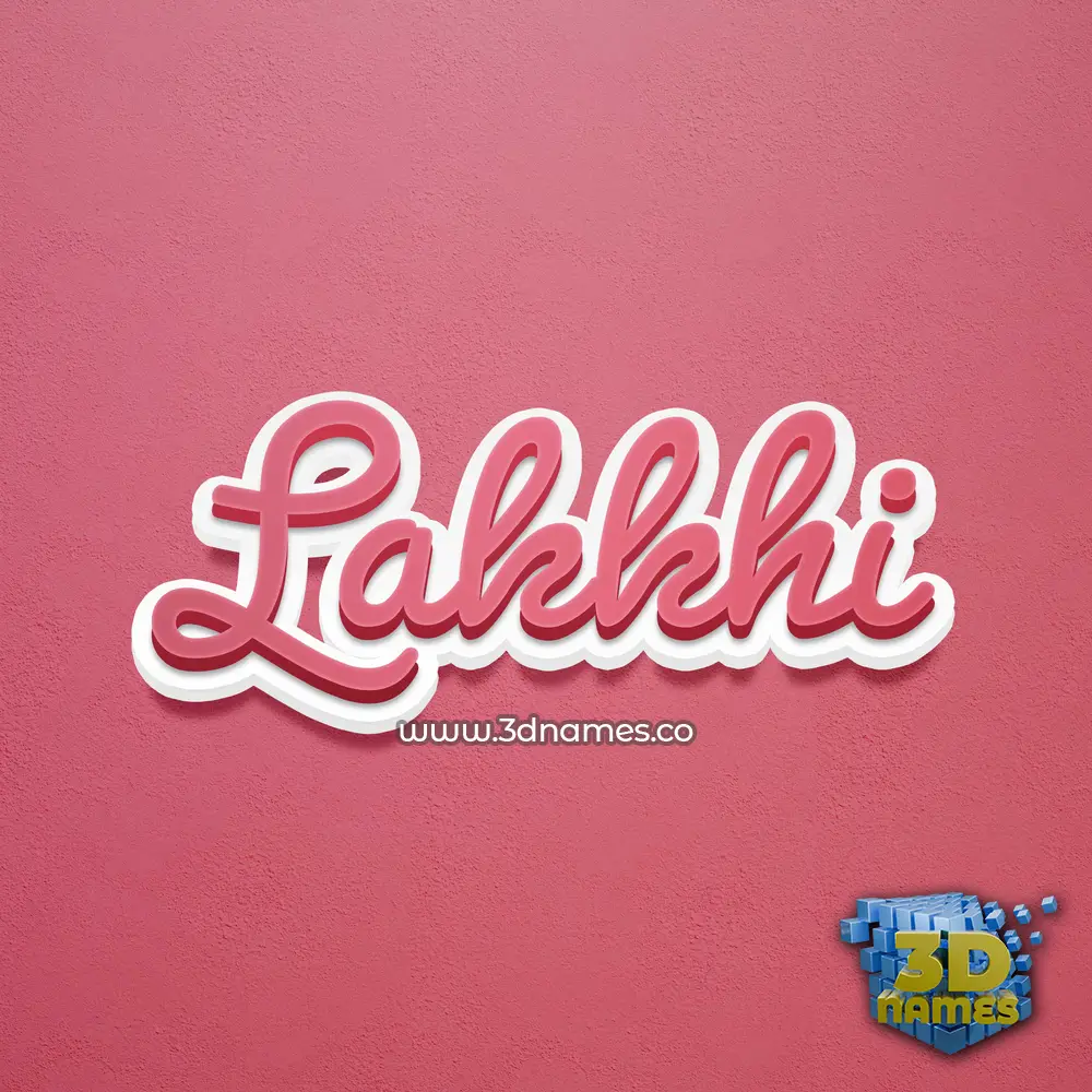 lakkhi in Red Scribble style - 3D name wallpaper lakkhi in Red Scribble style - 3D name wallpaper