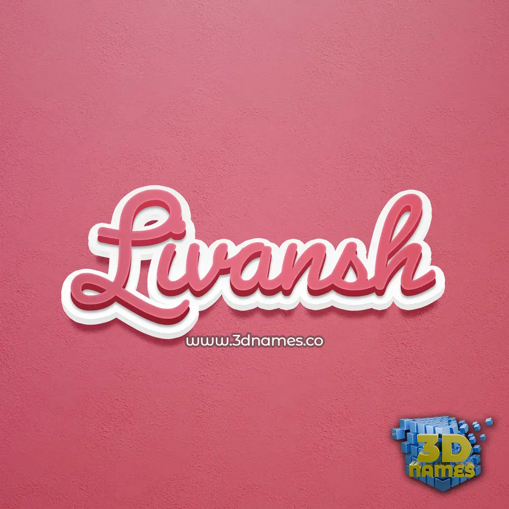 livansh in Red Scribble style - 3D name wallpaper livansh in Red Scribble style - 3D name wallpaper
