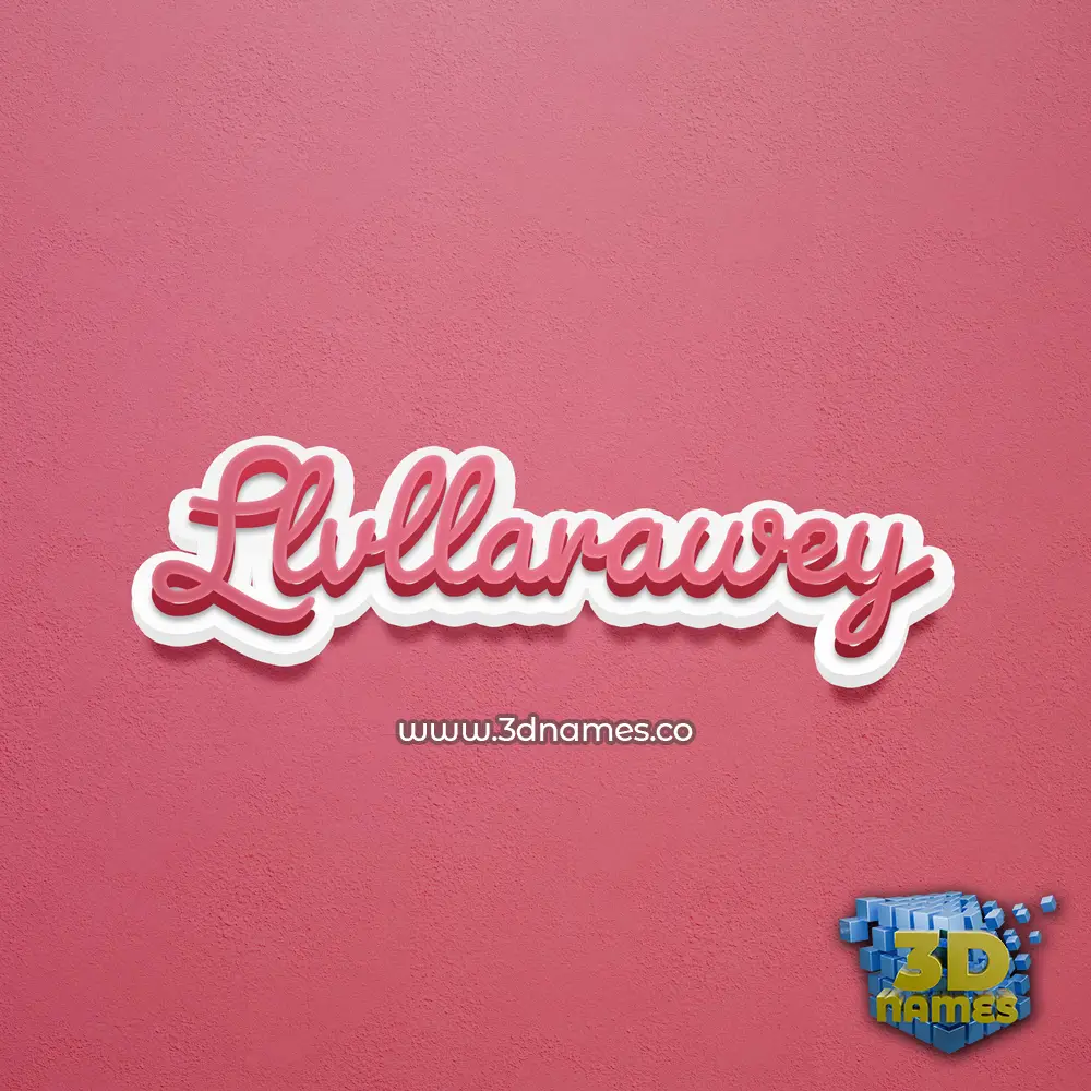 llvllarawey in Red Scribble style - 3D name wallpaper llvllarawey in Red Scribble style - 3D name wallpaper