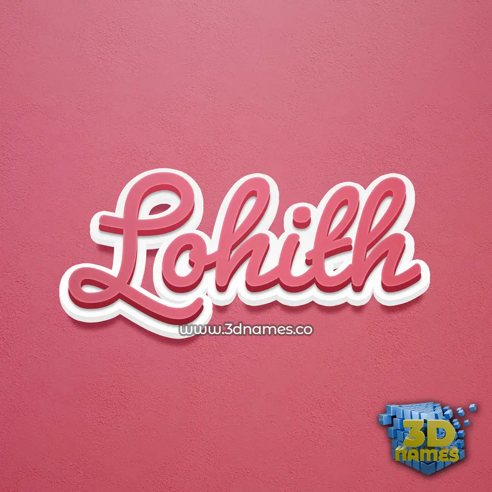 lohith in Red Scribble style - 3D name wallpaper lohith in Red Scribble style - 3D name wallpaper