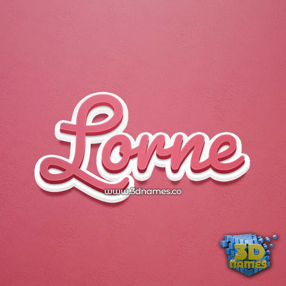 lorne in Red Scribble style - 3D name wallpaper lorne in Red Scribble style - 3D name wallpaper