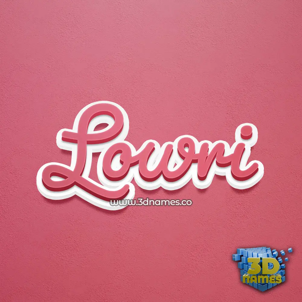 lowri in Red Scribble style - 3D name wallpaper lowri in Red Scribble style - 3D name wallpaper