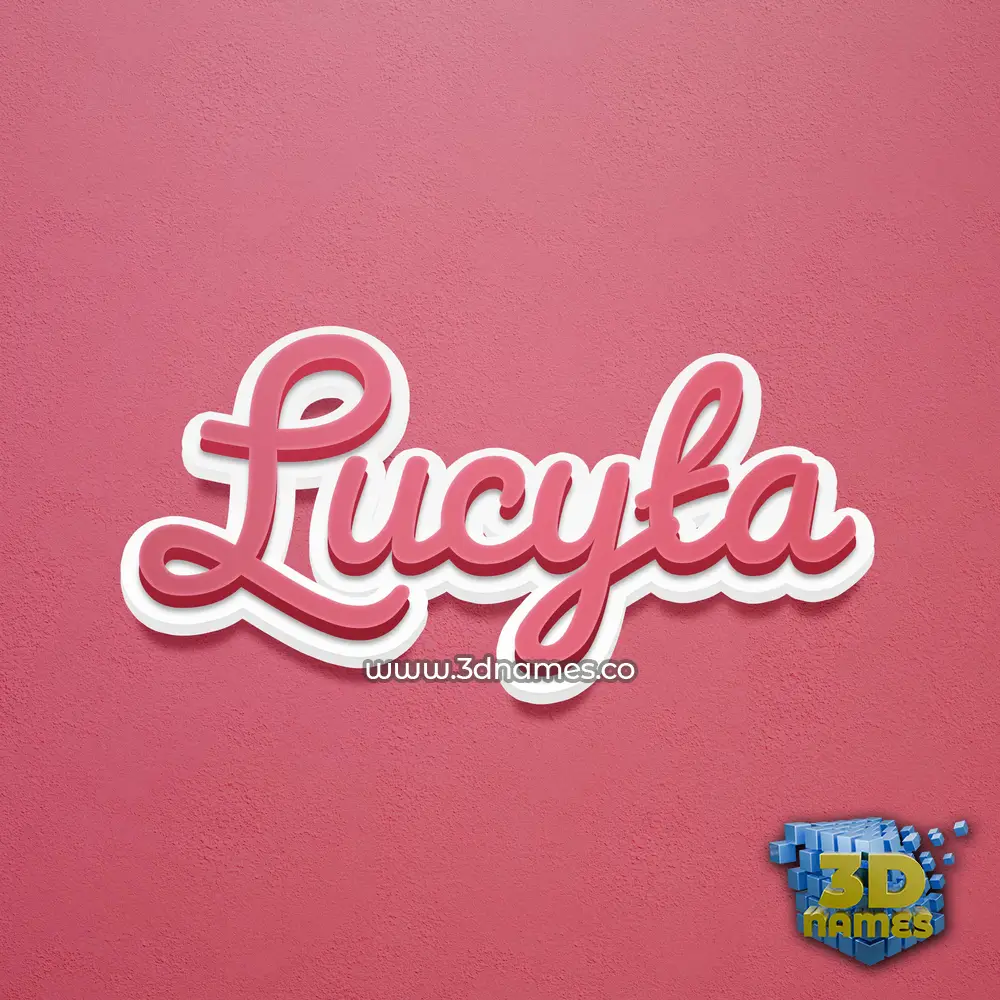 lucyta in Red Scribble style - 3D name wallpaper lucyta in Red Scribble style - 3D name wallpaper