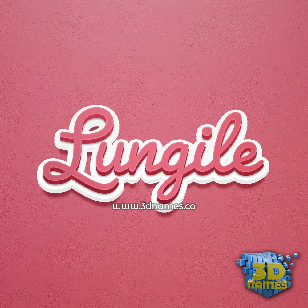 lungile in Red Scribble style - 3D name wallpaper lungile in Red Scribble style - 3D name wallpaper