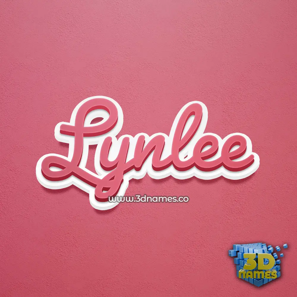 lynlee in Red Scribble style - 3D name wallpaper lynlee in Red Scribble style - 3D name wallpaper