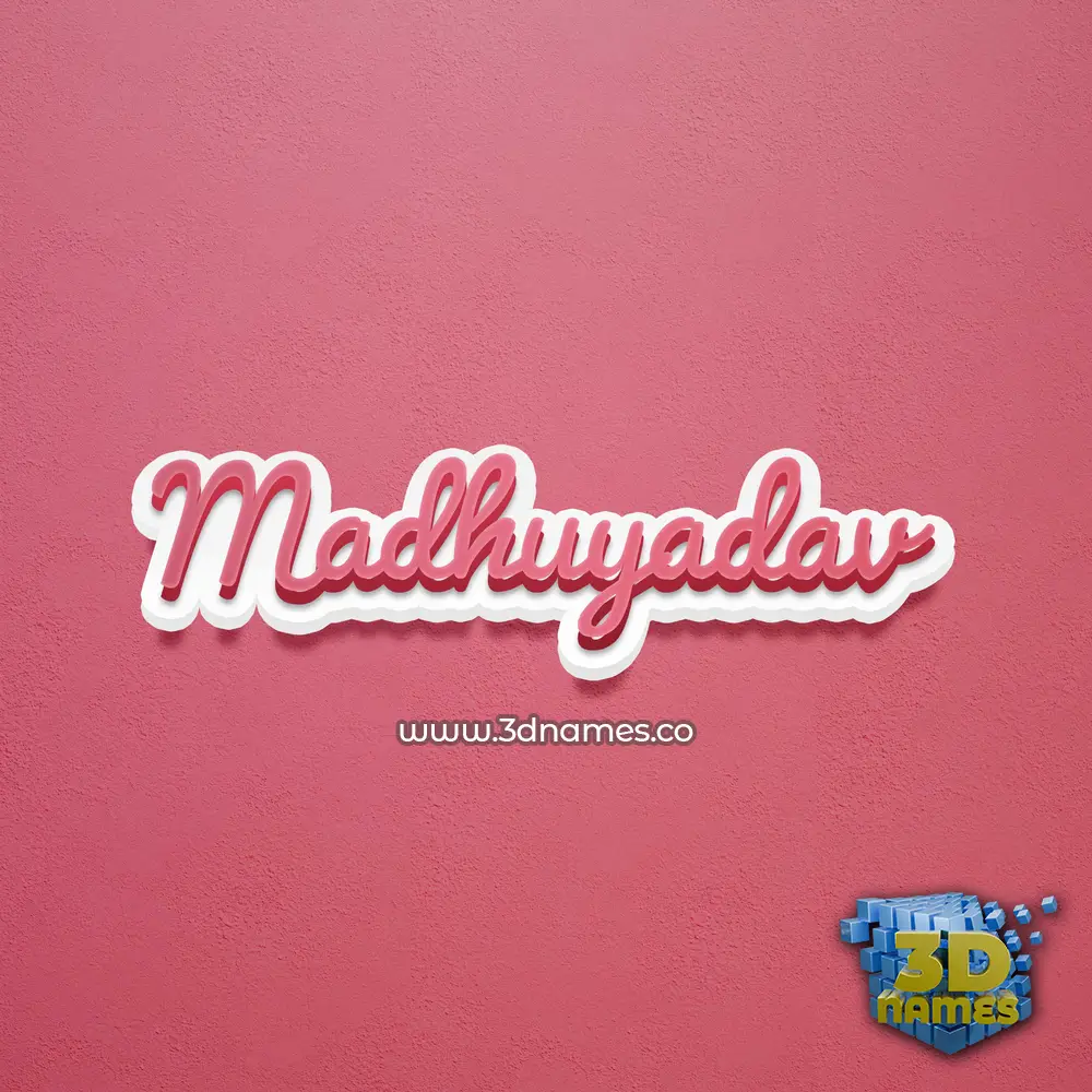 madhuyadav in Red Scribble style - 3D name wallpaper madhuyadav in Red Scribble style - 3D name wallpaper