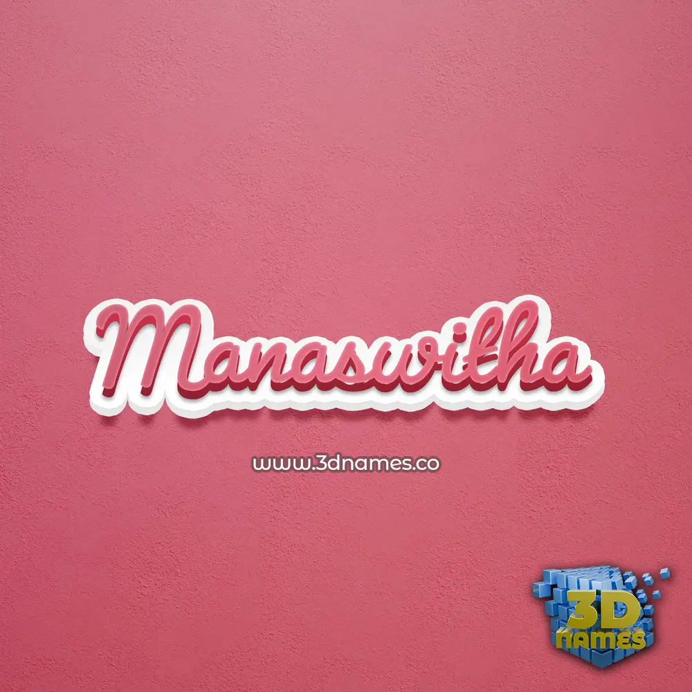 manaswitha in Red Scribble style - 3D name wallpaper manaswitha in Red Scribble style - 3D name wallpaper