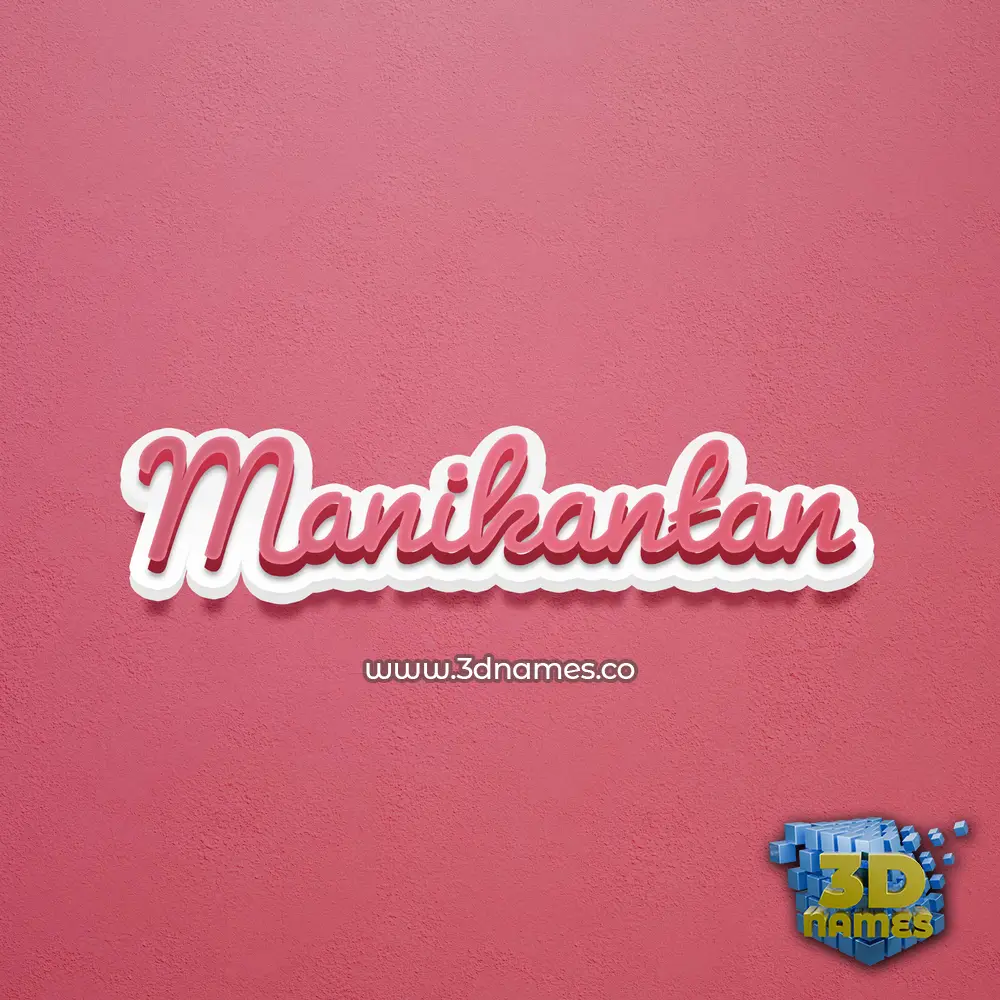 manikantan in Red Scribble style - 3D name wallpaper manikantan in Red Scribble style - 3D name wallpaper