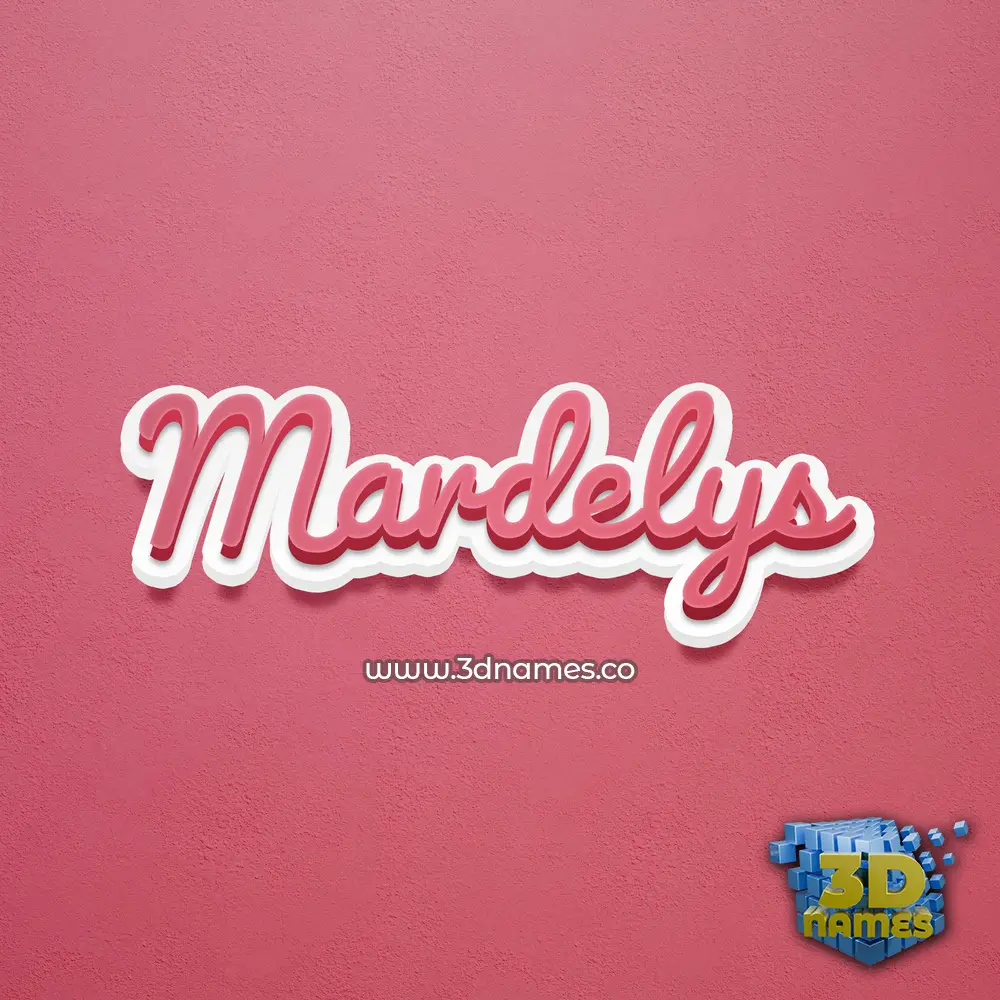 mardelys in Red Scribble style - 3D name wallpaper mardelys in Red Scribble style - 3D name wallpaper