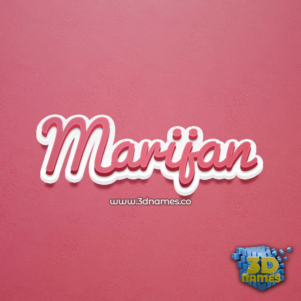 marijan in Red Scribble style - 3D name wallpaper marijan in Red Scribble style - 3D name wallpaper