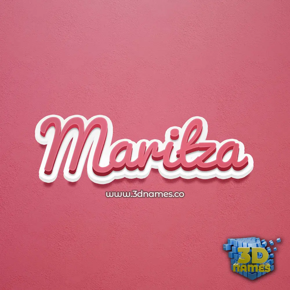 maritza in Red Scribble style - 3D name wallpaper maritza in Red Scribble style - 3D name wallpaper