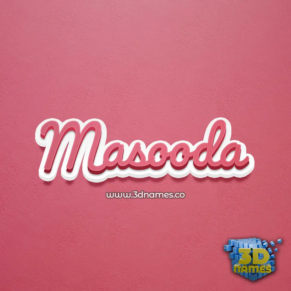 masooda in Red Scribble style - 3D name wallpaper masooda in Red Scribble style - 3D name wallpaper