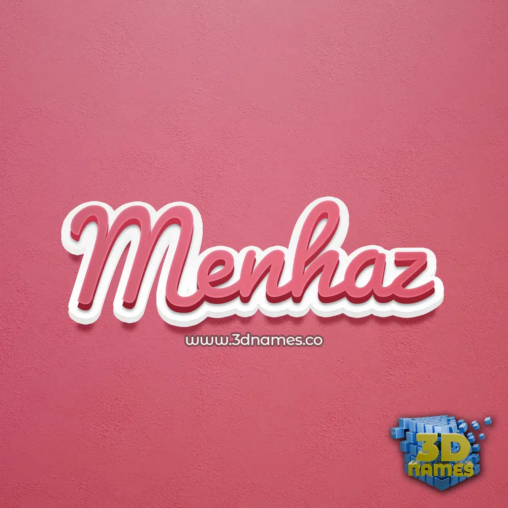 menhaz in Red Scribble style - 3D name wallpaper menhaz in Red Scribble style - 3D name wallpaper