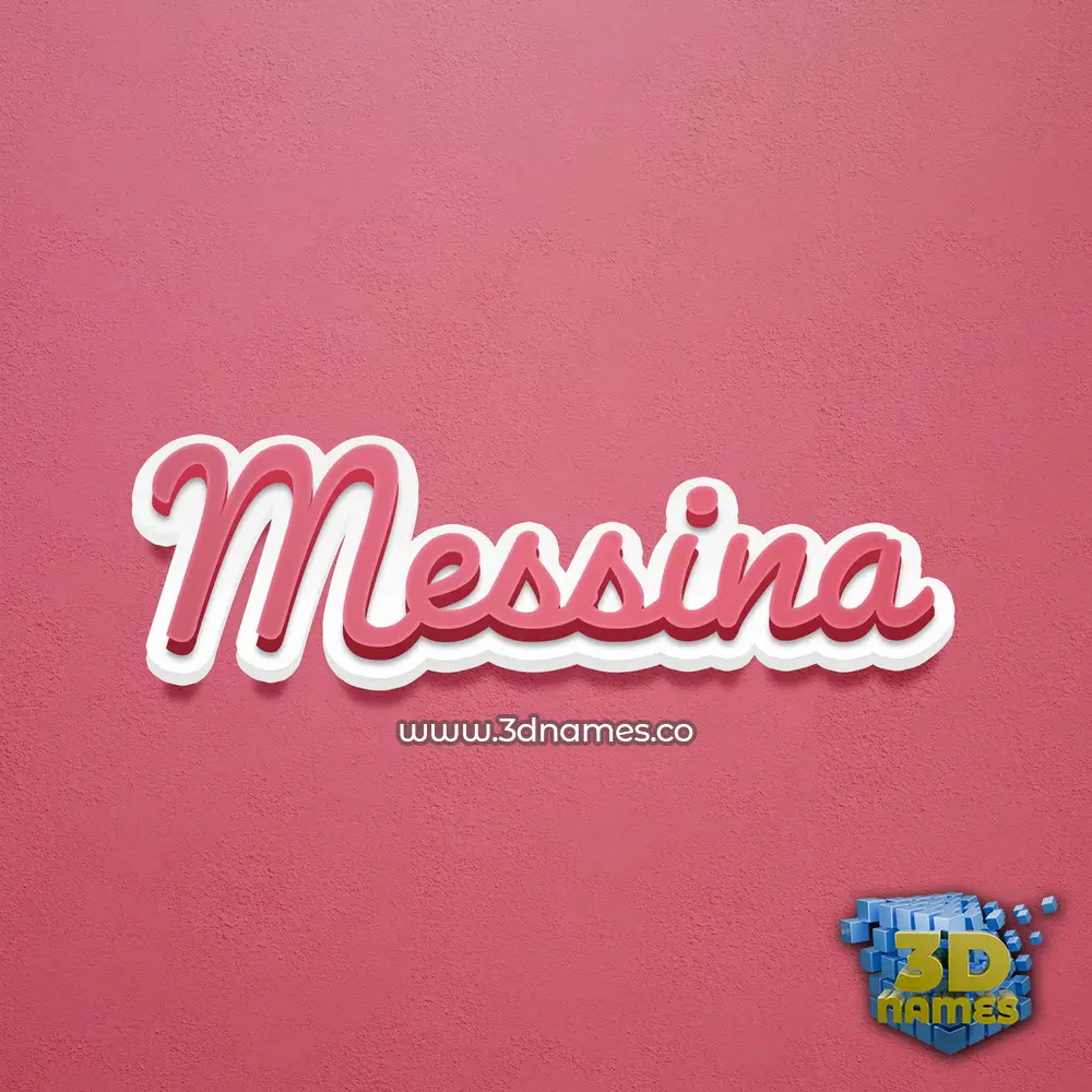 messina in Red Scribble style - 3D name wallpaper messina in Red Scribble style - 3D name wallpaper