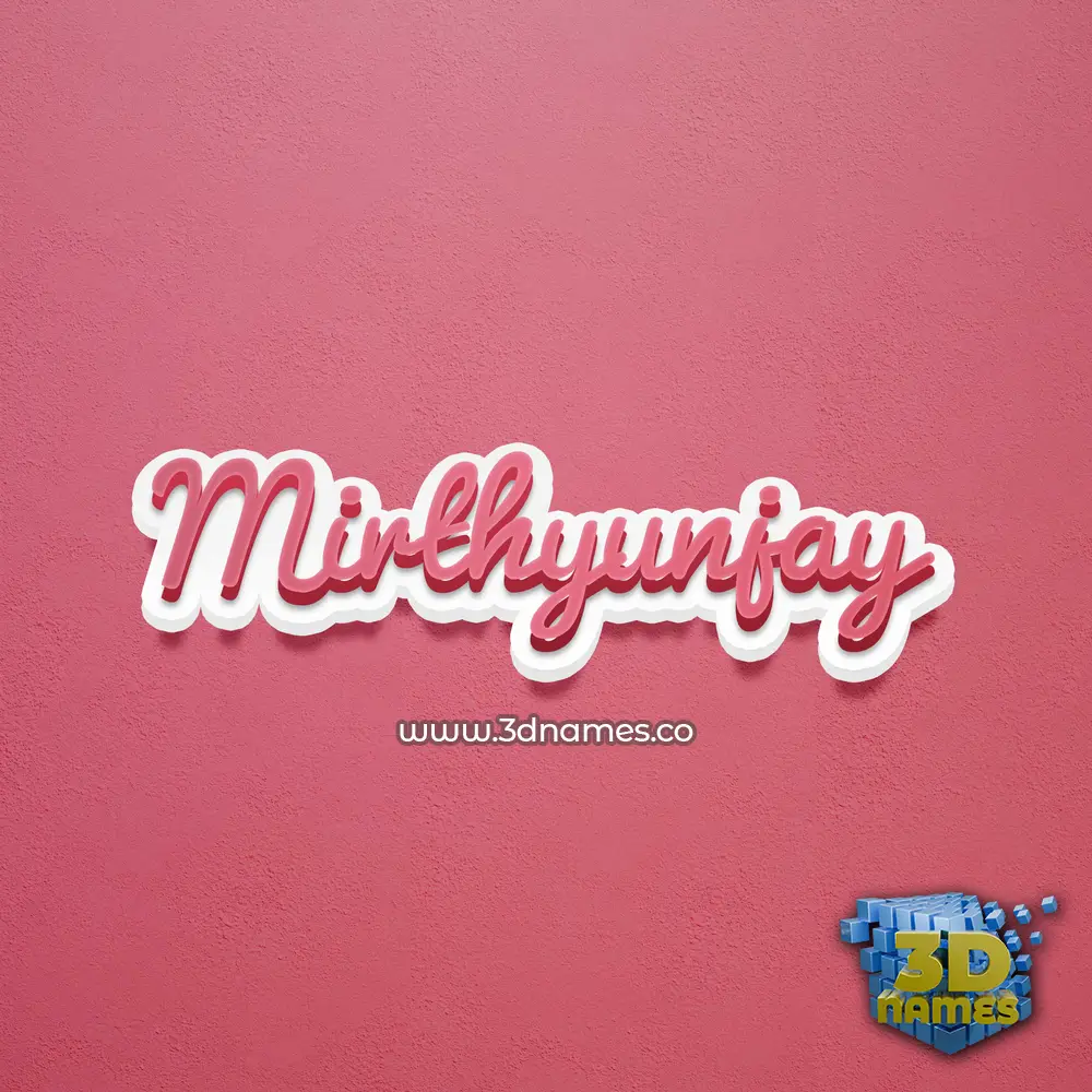 mirthyunjay in Red Scribble style - 3D name wallpaper mirthyunjay in Red Scribble style - 3D name wallpaper
