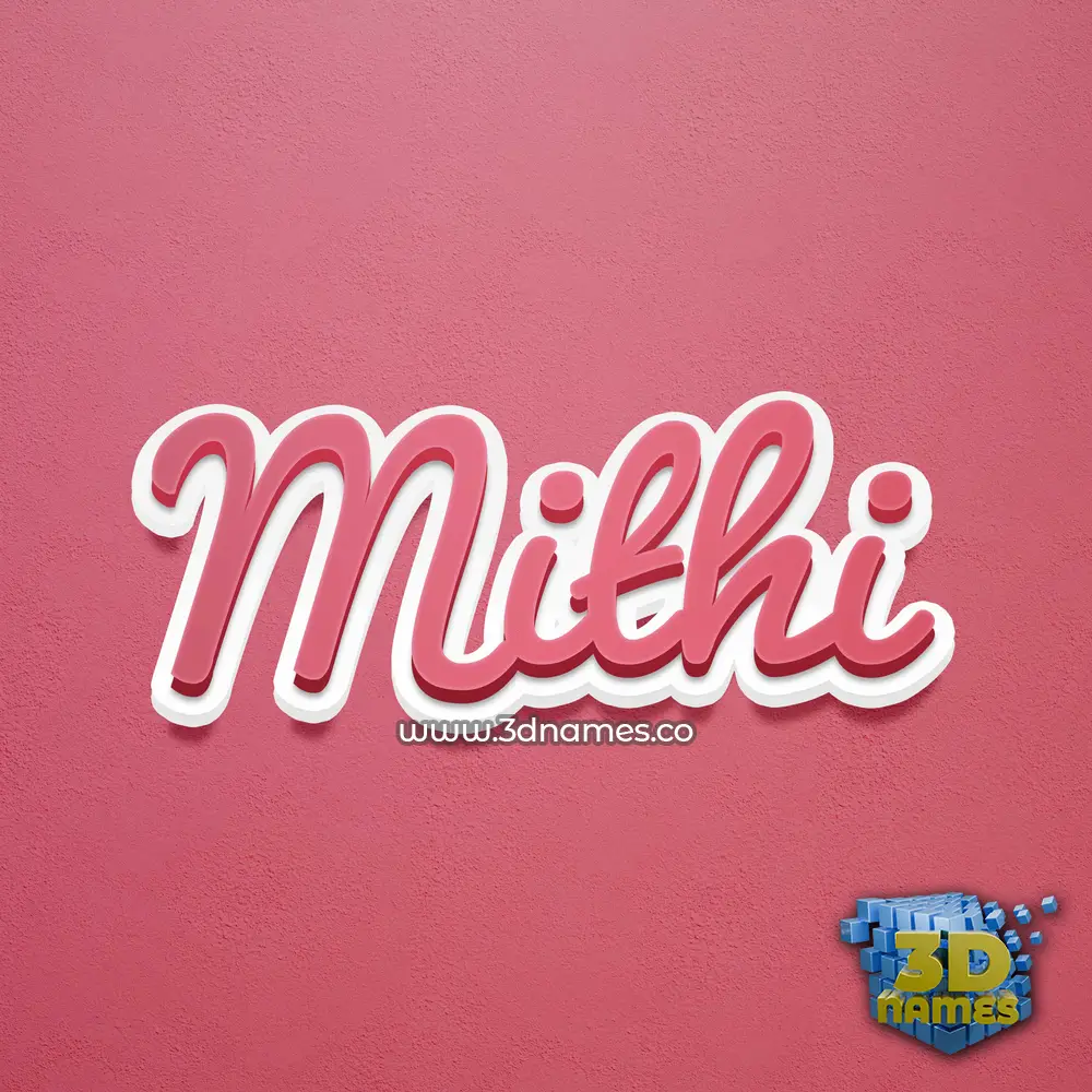 mithi in Red Scribble style - 3D name wallpaper mithi in Red Scribble style - 3D name wallpaper