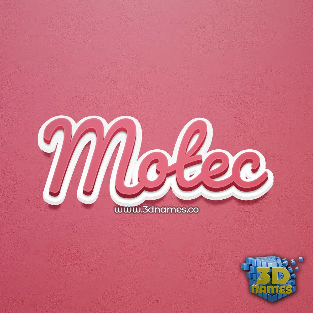 motec in Red Scribble style - 3D name wallpaper motec in Red Scribble style - 3D name wallpaper