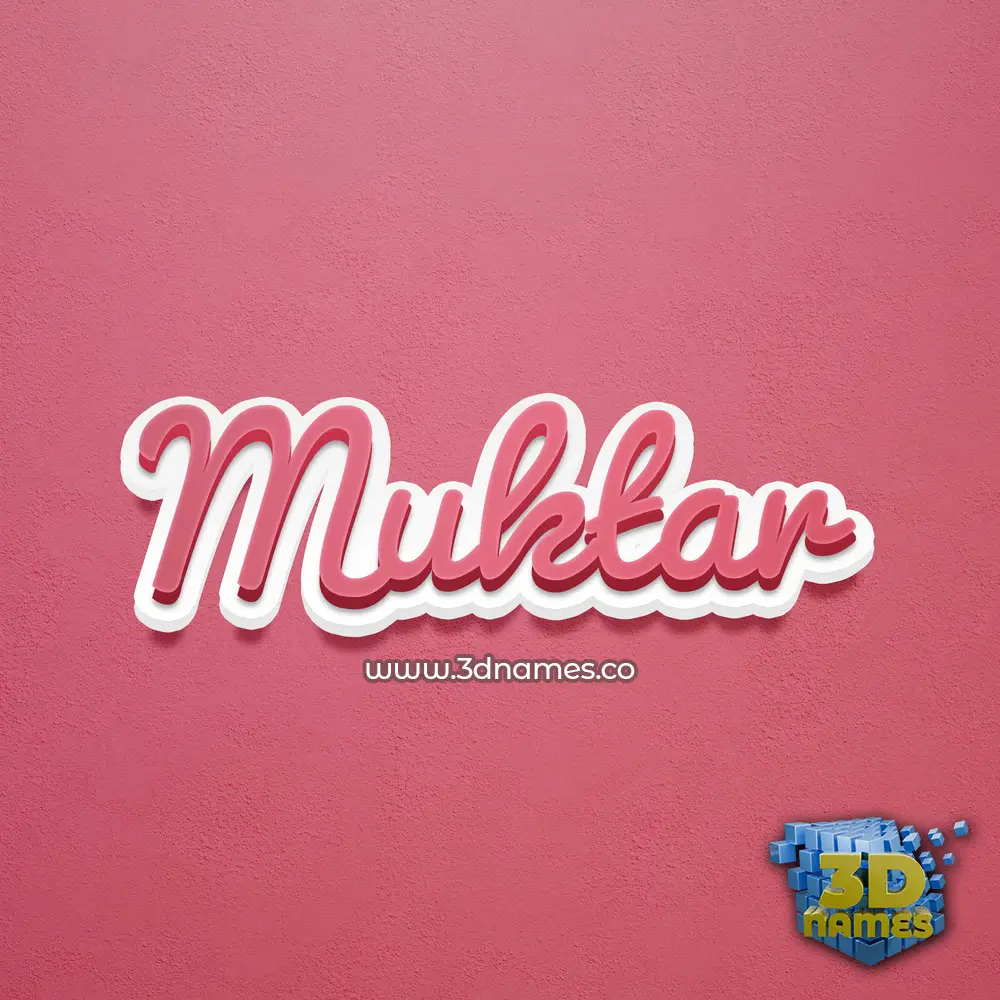 muktar in Red Scribble style - 3D name wallpaper muktar in Red Scribble style - 3D name wallpaper