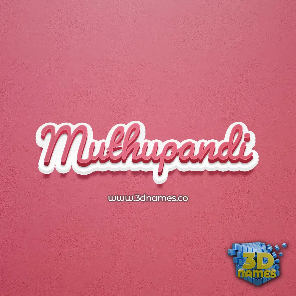 muthupandi in Red Scribble style - 3D name wallpaper muthupandi in Red Scribble style - 3D name wallpaper