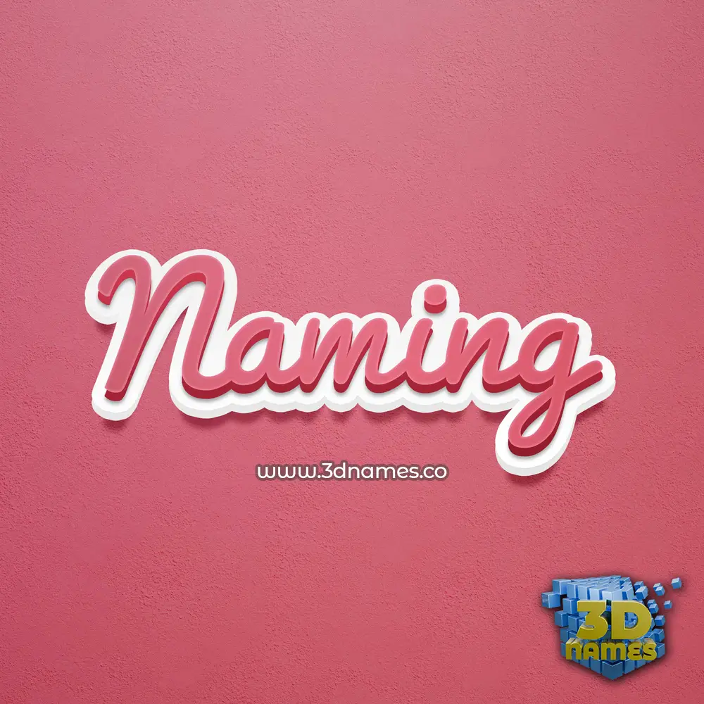naming in Red Scribble style - 3D name wallpaper naming in Red Scribble style - 3D name wallpaper