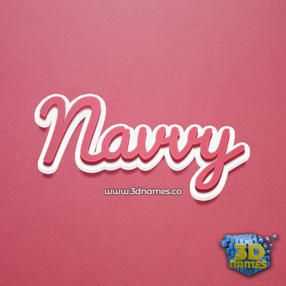 navvy in Red Scribble style - 3D name wallpaper navvy in Red Scribble style - 3D name wallpaper