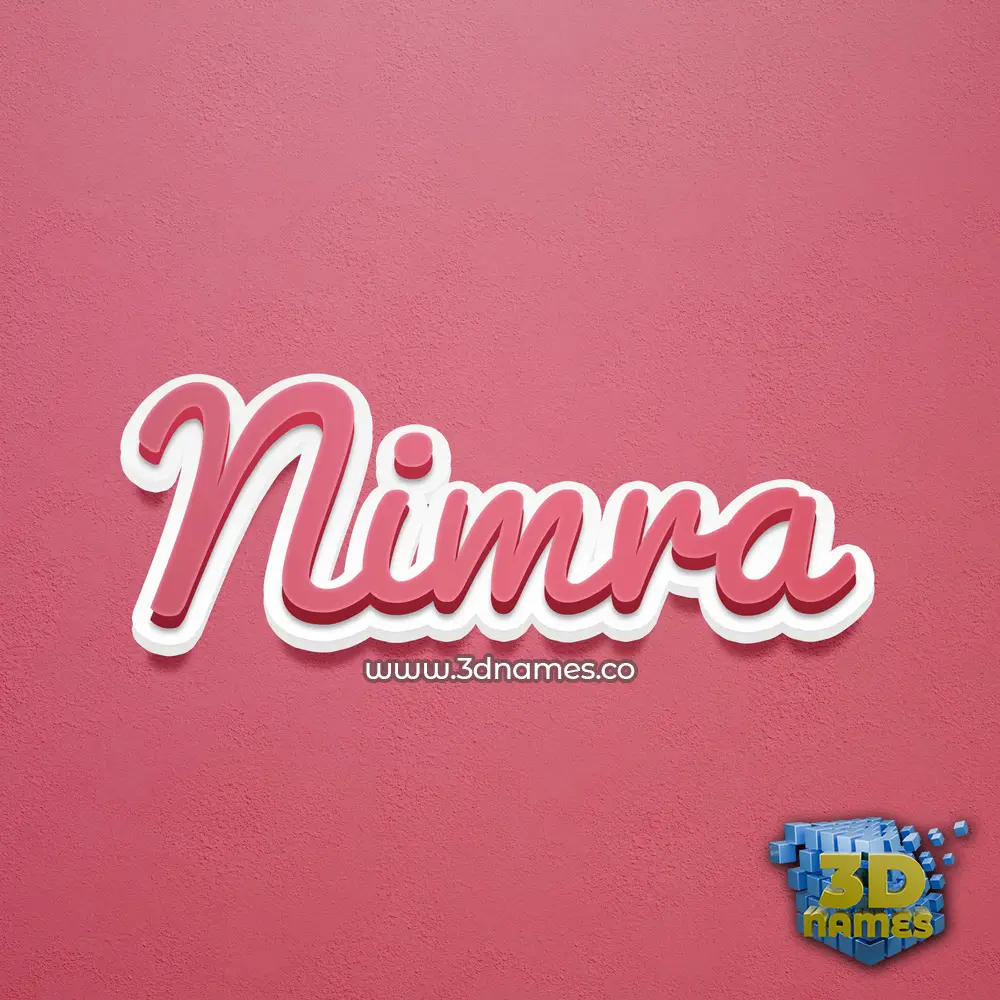 nimra in Red Scribble style - 3D name wallpaper nimra in Red Scribble style - 3D name wallpaper