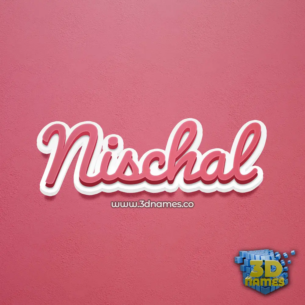 nischal in Red Scribble style - 3D name wallpaper nischal in Red Scribble style - 3D name wallpaper