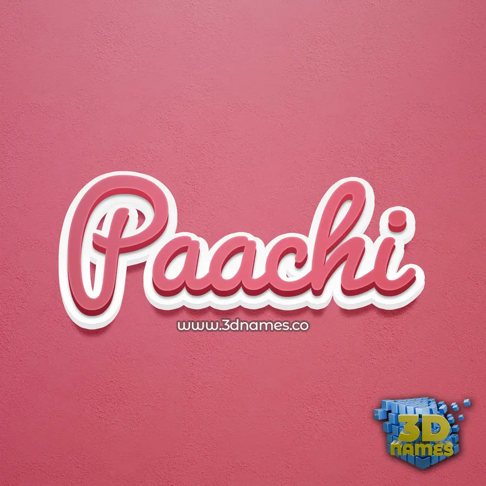 paachi in Red Scribble style - 3D name wallpaper paachi in Red Scribble style - 3D name wallpaper
