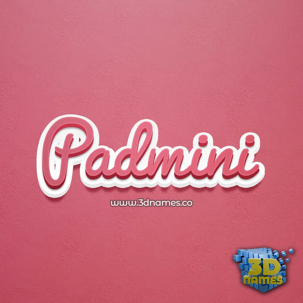 padmini in Red Scribble style - 3D name wallpaper padmini in Red Scribble style - 3D name wallpaper