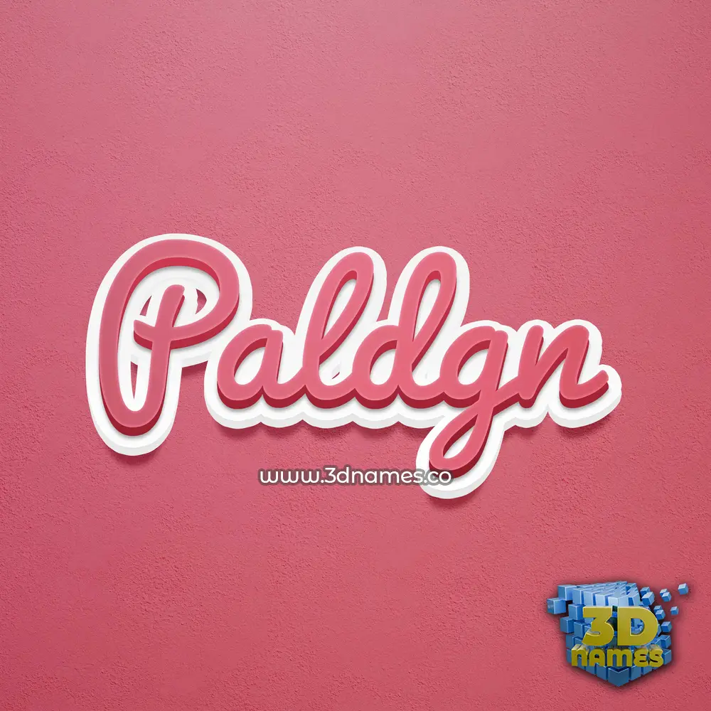 paldgn in Red Scribble style - 3D name wallpaper paldgn in Red Scribble style - 3D name wallpaper