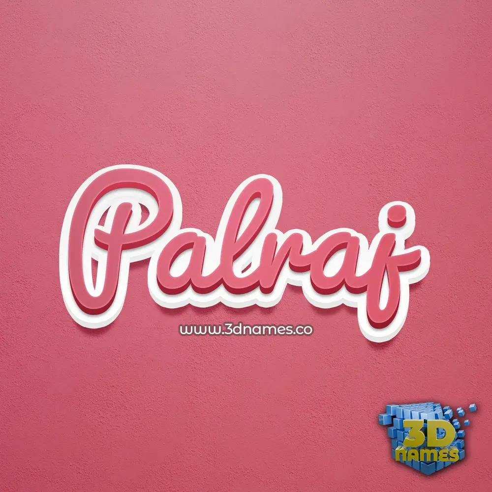 palraj in Red Scribble style - 3D name wallpaper palraj in Red Scribble style - 3D name wallpaper